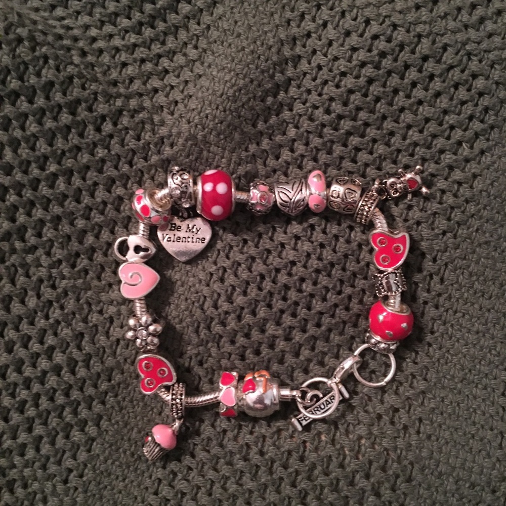Authentic Pandora Valentine’s Day bracelet